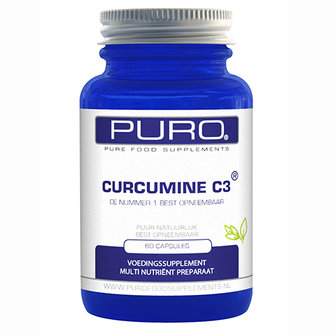 Curcuma C3 Supplement Puro 60 capsules