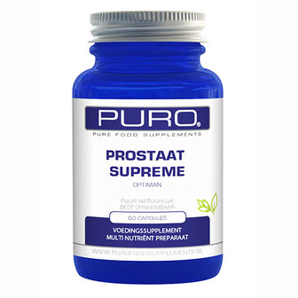 Prostaat Supreme Supplement Puro 60 capsules