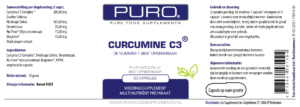 Curcumine 60 caps