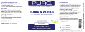 Flora &amp; Vezels 90 caps