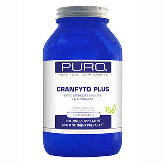 Cranfyto Plus Orthomoleculair Supplement van Puro 180 caps