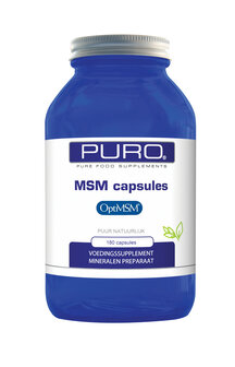 MSM Puro 180 capsules
