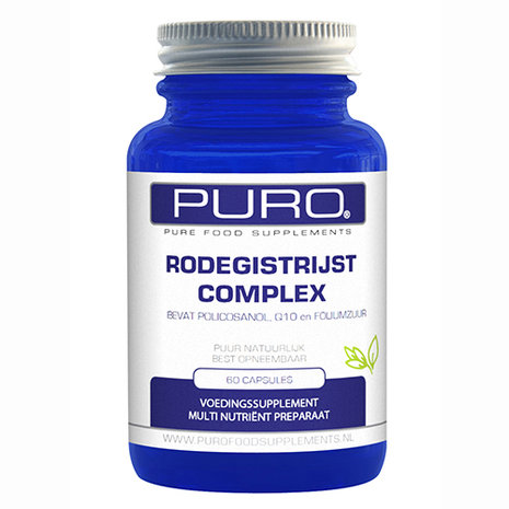 Rodegistrijst Supplement Puro 60 capsules