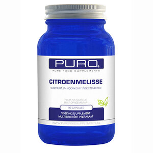 Puro Citroenmelisse (30 capsules)