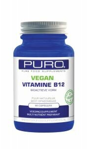 Puro Vitamine B12 Vegan Bio-actieve vorm (60 capsules)
