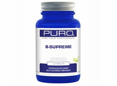 Puro Vitamine B-Supreme (30 capsules)