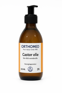 Castor olie bio koudgeperst 250 ml.