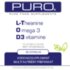 PURO L-Theanine, Omega 3, D3 (90 capsules)